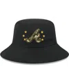 Shop New Era Men's Black Atlanta Braves 2024 Armed Forces Day Bucket Hat