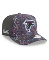 New Era Men's Black Atlanta Falcons 2025 Nfl Crucial Catch A-frame 9fifty Snapback Hat In Black