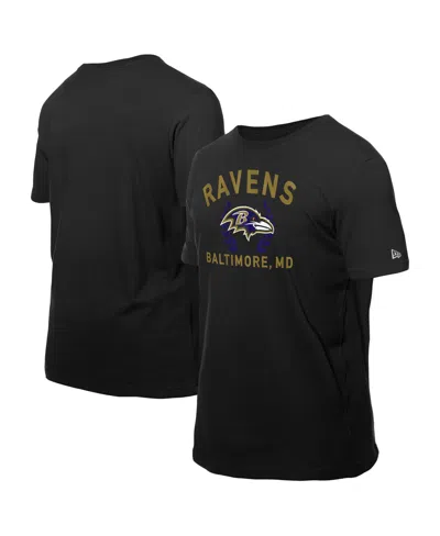 New Era Men's Black Baltimore Ravens 2025 Nfl Draft T-shirt