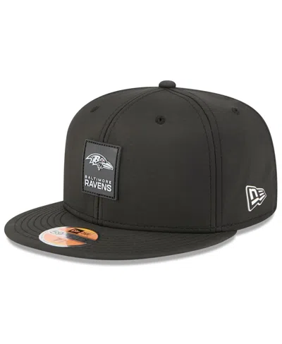 New Era Men's Black Baltimore Ravens 2025 Sideline 59fifty Fitted Hat