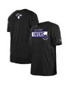 New Era Men's Black Baltimore Ravens 3rd Down High Density Print T-shirt In Multi