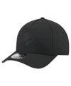 New Era Men's Black Baltimore Ravens Team Collection 9forty M-crown A-frame Adjustable Hat