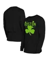 NEW ERA MEN'S BLACK BOSTON CELTICS 2024/25 CITY EDITION LONG SLEEVE T-SHIRT