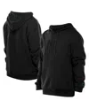New Era Men's Black Boston Celtics Tonal Color Pop Premium Pullover Hoodie In Black