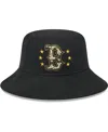 New Era Men's Black Boston Red Sox 2024-armed Forces Day Bucket Hat In Black