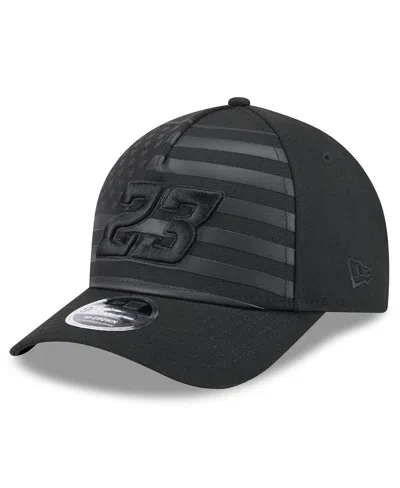 New Era Men's Black Bubba Wallace American Flag 9forty M-crown A-frame Adjustable Hat