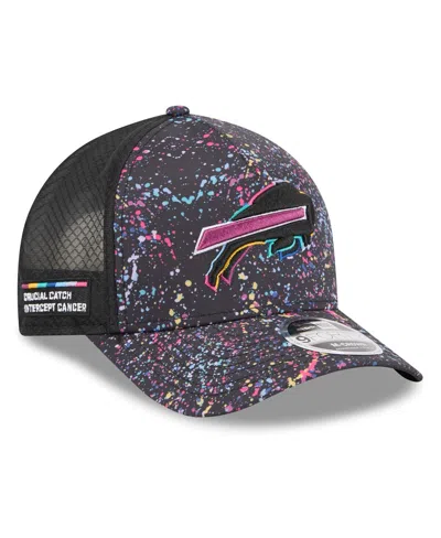 New Era Men's Black Buffalo Bills 2025 Nfl Crucial Catch 9forty Adjustable Hat