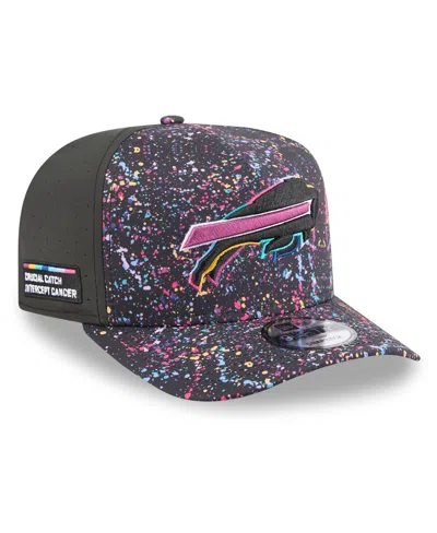 New Era Men's Black Buffalo Bills 2025 Nfl Crucial Catch A-frame 9fifty Snapback Hat
