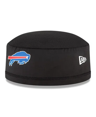 New Era Men's Black Buffalo Bills Nfl Training Skully Cap