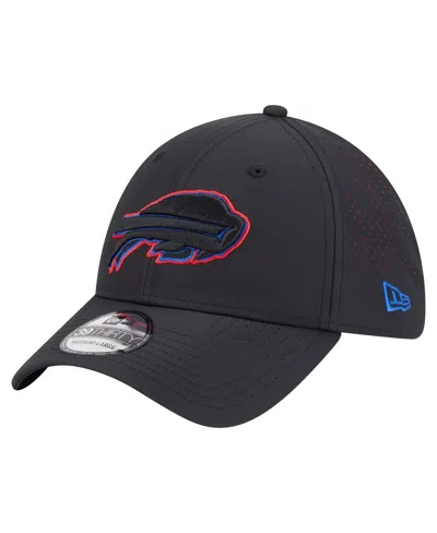 New Era Men's Black Buffalo Bills Night 39thirty Flex Hat
