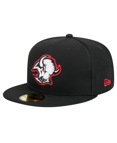 New Era Men's Black Buffalo Sabres Core 59fifty Fitted Hat