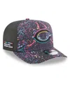 New Era Men's Black Chicago Bears 2025 Nfl Crucial Catch A-frame 9fifty Snapback Hat In Black