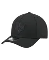 New Era Men's Black Chicago Bears Team Collection 9forty M-crown A-frame Adjustable Hat
