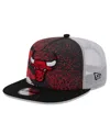 NEW ERA MEN'S BLACK CHICAGO BULLS COURT SPORT SPECKLE 9FIFTY SNAPBACK HAT