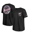 New Era Men's Black Chicago Bulls Glow-in-the-dark T-shirt In Black