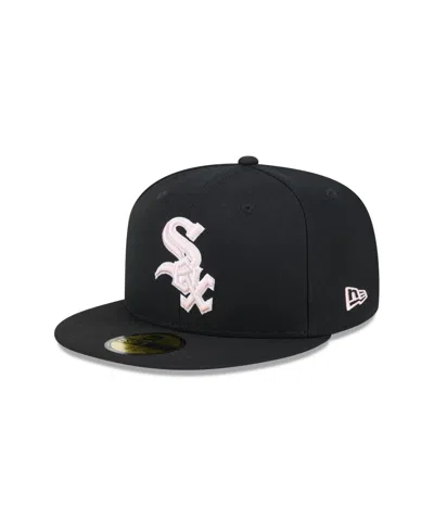 New Era Men's Black Chicago White Sox 2024 Mother's Day On-field 59fifty Fitted Hat
