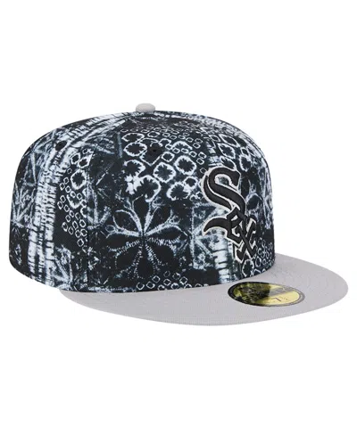 New Era Men's Black Chicago White Sox Sands 59fifty Fitted Hat