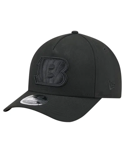 New Era Men's Black Cincinnati Bengals Team Collection 9forty M-crown A-frame Adjustable Hat