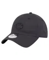 New Era Men's Black Cincinnati Reds Ripstop Casual Classic Adjustable Hat In Black