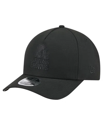 New Era Men's Black Cleveland Browns Team Collection 9forty M-crown A-frame Adjustable Hat