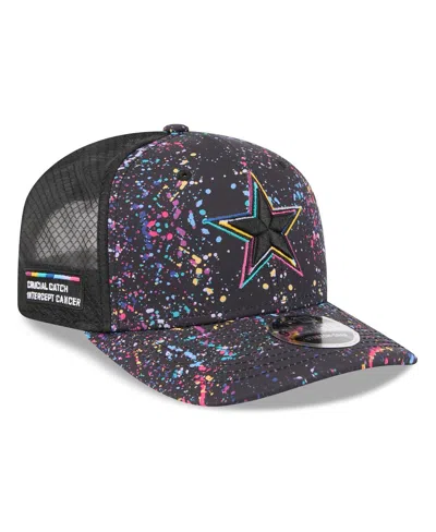 New Era Men's Black Dallas Cowboys 2025 Nfl Crucial Catch 9seventy Adjustable Hat