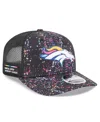 New Era Men's Black Denver Broncos 2025 Nfl Crucial Catch 9seventy Adjustable Hat In Black