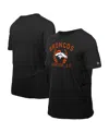 New Era Men's Black Denver Broncos 2025 Nfl Draft T-shirt In Black