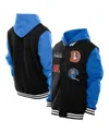 New Era Men's Black Denver Broncos Full-snap Fleece Hoodie Jacket In Black