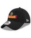 New Era Men's Black Denver Nuggets 2025 Nba Playoffs 9twenty Adjustable Hat