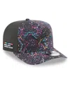 New Era Men's Black Detroit Lions 2025 Nfl Crucial Catch A-frame 9fifty Snapback Hat In Black