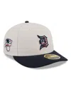 New Era Men's Black Detroit Tigers 2024 Fourth Of July 59fifty Fitted Hat In Khaki