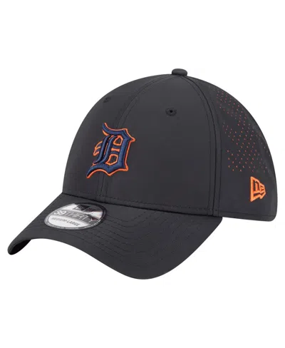 New Era Men's Black Detroit Tigers Night 39thirty Flex Hat