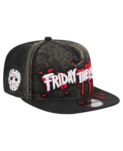 New Era Men's Black Friday The 13th 9fifty Snapback Hat