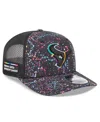 New Era Men's Black Houston Texans 2025 Nfl Crucial Catch 9seventy Adjustable Hat In Black