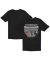 New Era Men's Black Indiana Pacers Vs. New York Knicks 2025 Eastern Conference Finals Matchup Distressed Gra In Black