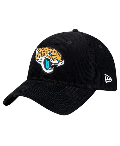 New Era Men's Black Jacksonville Jaguars Corded 9twenty Adjustable Hat
