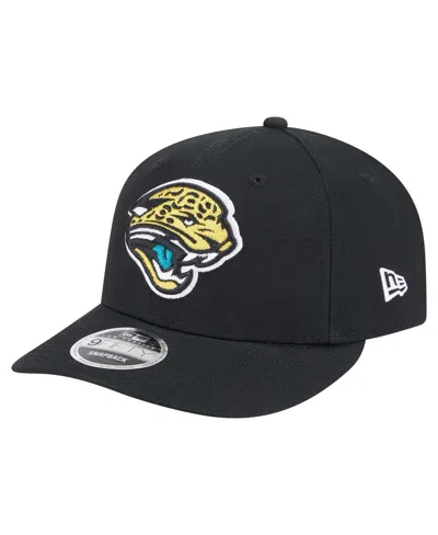 New Era Men's Black Jacksonville Jaguars Main Low Profile 9fifty Snapback Hat