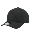 New Era Men's Black Jacksonville Jaguars Team Collection 9forty M-crown A-frame Adjustable Hat In Black