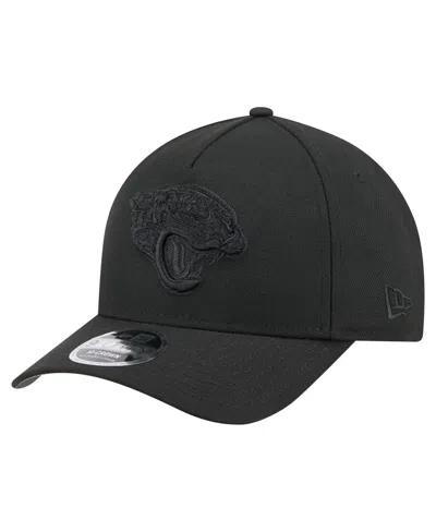 New Era Men's Black Jacksonville Jaguars Team Collection 9forty M-crown A-frame Adjustable Hat
