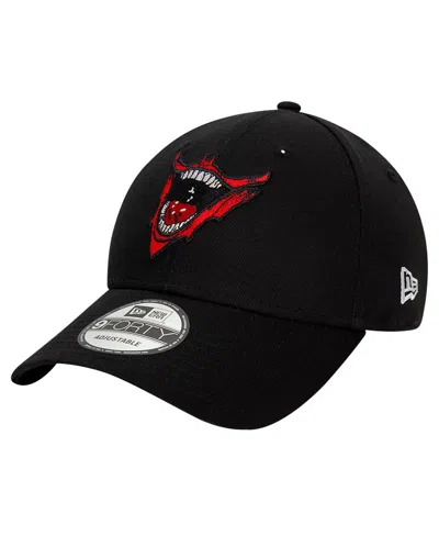 New Era Men's Black Joker Laughing Smile 9forty Adjustable Hat