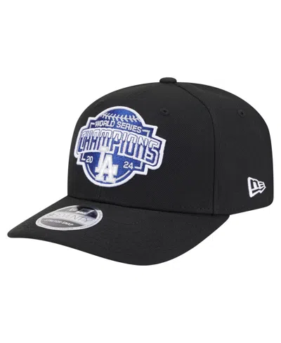 New Era Men's Black Los Angeles Dodgers 2024 World Series Champions 9seventy Adjustable Hat