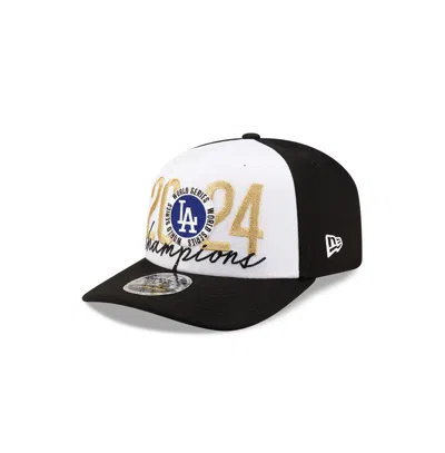 New Era Men's Black Los Angeles Dodgers 2024 World Series Champions Locker Room 9seventy Adjustable Hat