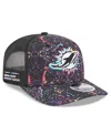 New Era Men's Black Miami Dolphins 2025 Nfl Crucial Catch 9seventy Adjustable Hat In Black