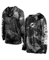 New Era Men's Black Miami Dolphins Realtree Xtreme Camo Raglan Long Sleeve Hooded T-shirt In Black