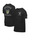 New Era Men's Black Minnesota Timberwolves Sugar Skulls T-shirt In Black