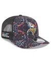New Era Men's Black Minnesota Vikings 2025 Nfl Crucial Catch 9seventy Adjustable Hat In Black