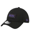 New Era Men's Black Minnesota Vikings Scoreboard 39thirty Flex Hat In Black