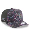 New Era Men's Black New Orleans Saints 2025 Nfl Crucial Catch A-frame 9fifty Snapback Hat In Black