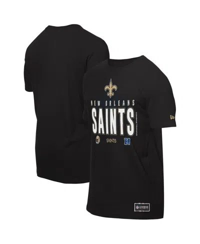 New Era Men's Black New Orleans Saints 2025 Nfl Training Camp T-shirt