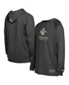 New Era Men's Black New Orleans Saints Functional Fandom Hoodie In Black
